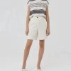 Marella Imbarco Striped Top In Wool White - women