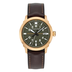Philip Stein Skyfinder - Model 700BZ-PLTGRN-CPRBR - men