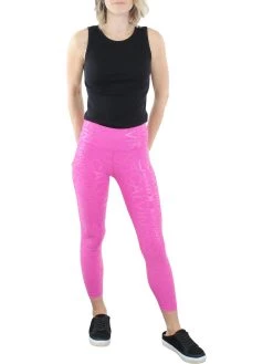 Calvin Klein Performance Womens Fitness Workout Athletic Leggings