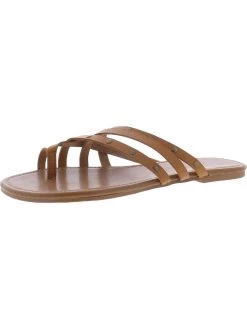 Arizona Jeans Co. Glori Womens Toe Loop Studded Flat Sandals