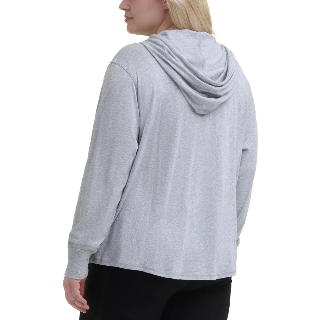 Calvin Klein Performance Plus Womens Graffiti Logo Fitness Hoodie - Image 2