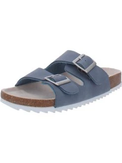 Arizona Jeans Co. Finlee Womens Slip-On Flats Footbed Sandals