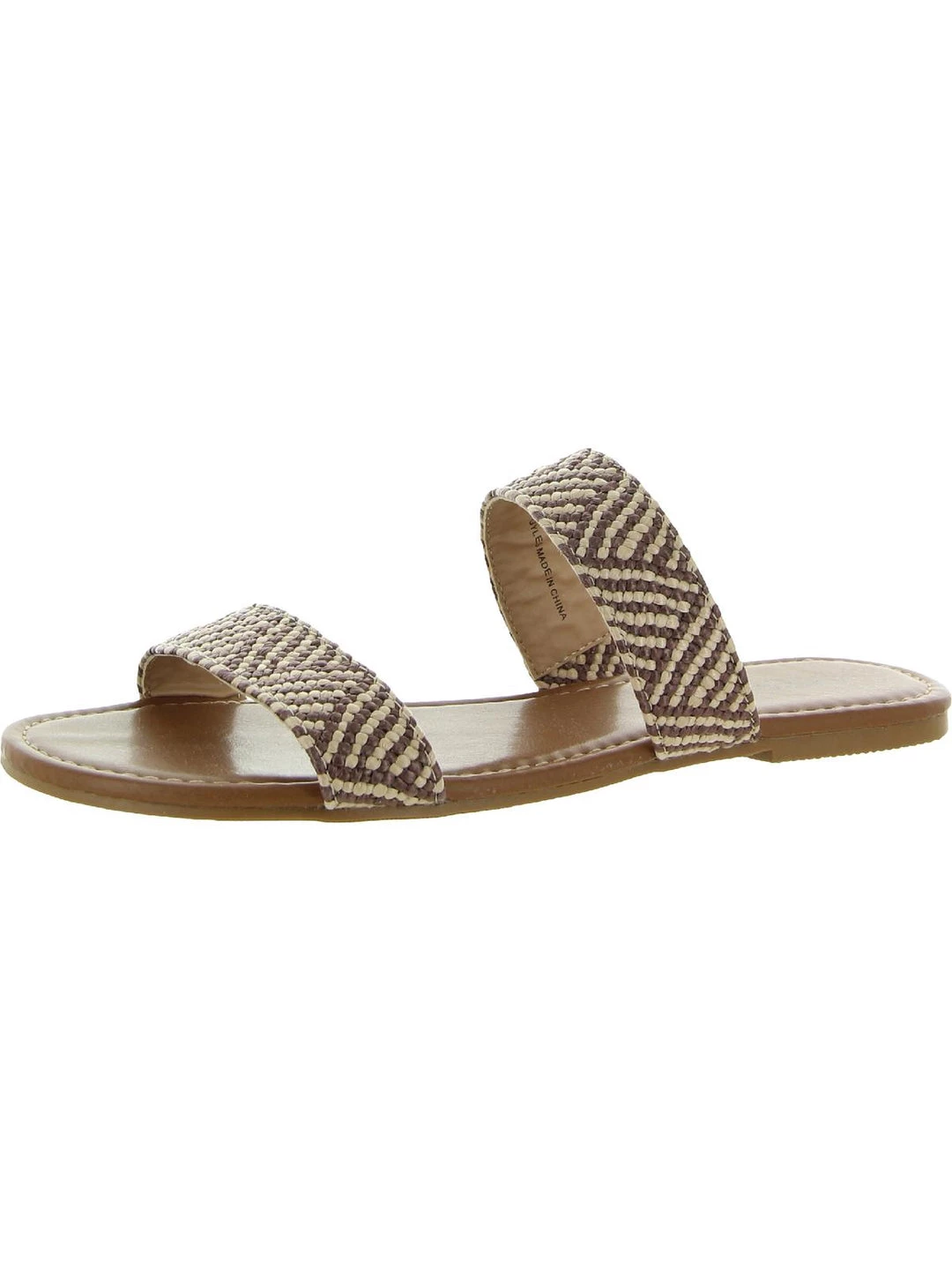 Arizona Jeans Co. Gyles Womens Woven Slip On Flat Sandals - Image 4