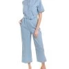 Pearl by Lela Rose Stretch Denim Jumpsuit - women