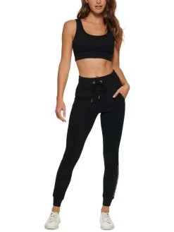 Calvin Klein Performance Womens High-Waisted Logo Leggings
