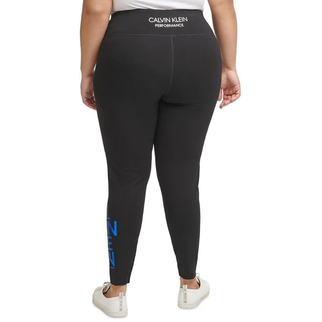 Calvin Klein Performance Plus Womens Fitness Yoga Leggings - Image 2