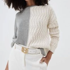 Marella Pina Sweater in Cream - women