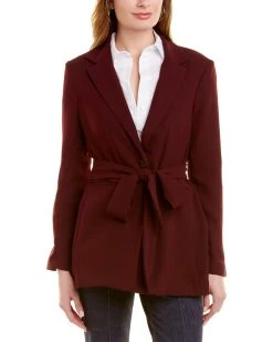 Pearl by Lela Rose Tie-Waist Blazer - women