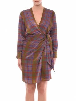 Marella Rank Dress in Purple, Green - women