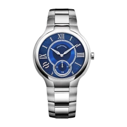 Philip Stein Classic Round Large - Model 42-CBL-SS - men