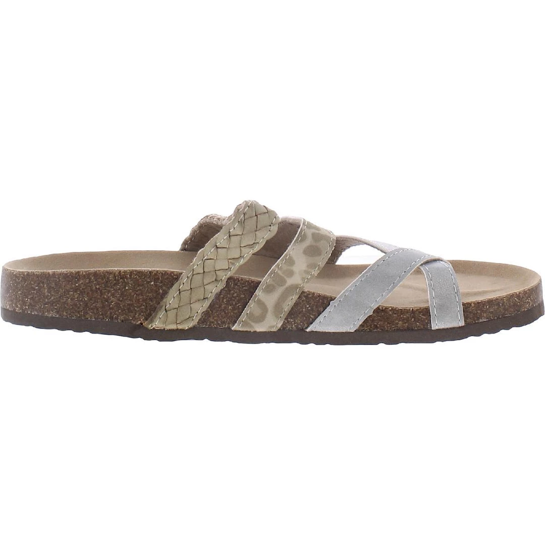 Arizona Jeans Co. Fabian Womens Toe Loop Open Toe Footbed Sandals - Image 2