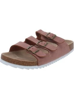 Arizona Jeans Co. Freya Womens Slip-On Flats Footbed Sandals