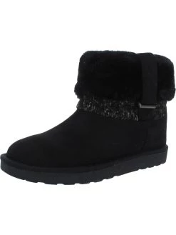 Arizona Jeans Co. Sullivan Womens Cold Weather Laceless Ankle Boots