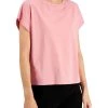 Marella Trofeo Womens Cotton Solid T-Shirt