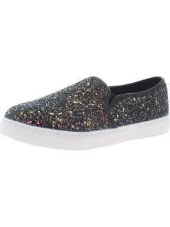 Arizona Jeans Co. Morro Womens Glitter Laceless Casual and Fashion Sneakers