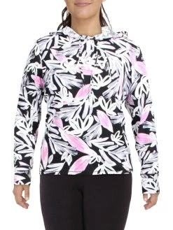 Calvin Klein Performance Plus Womens Print Fitness Hoodie