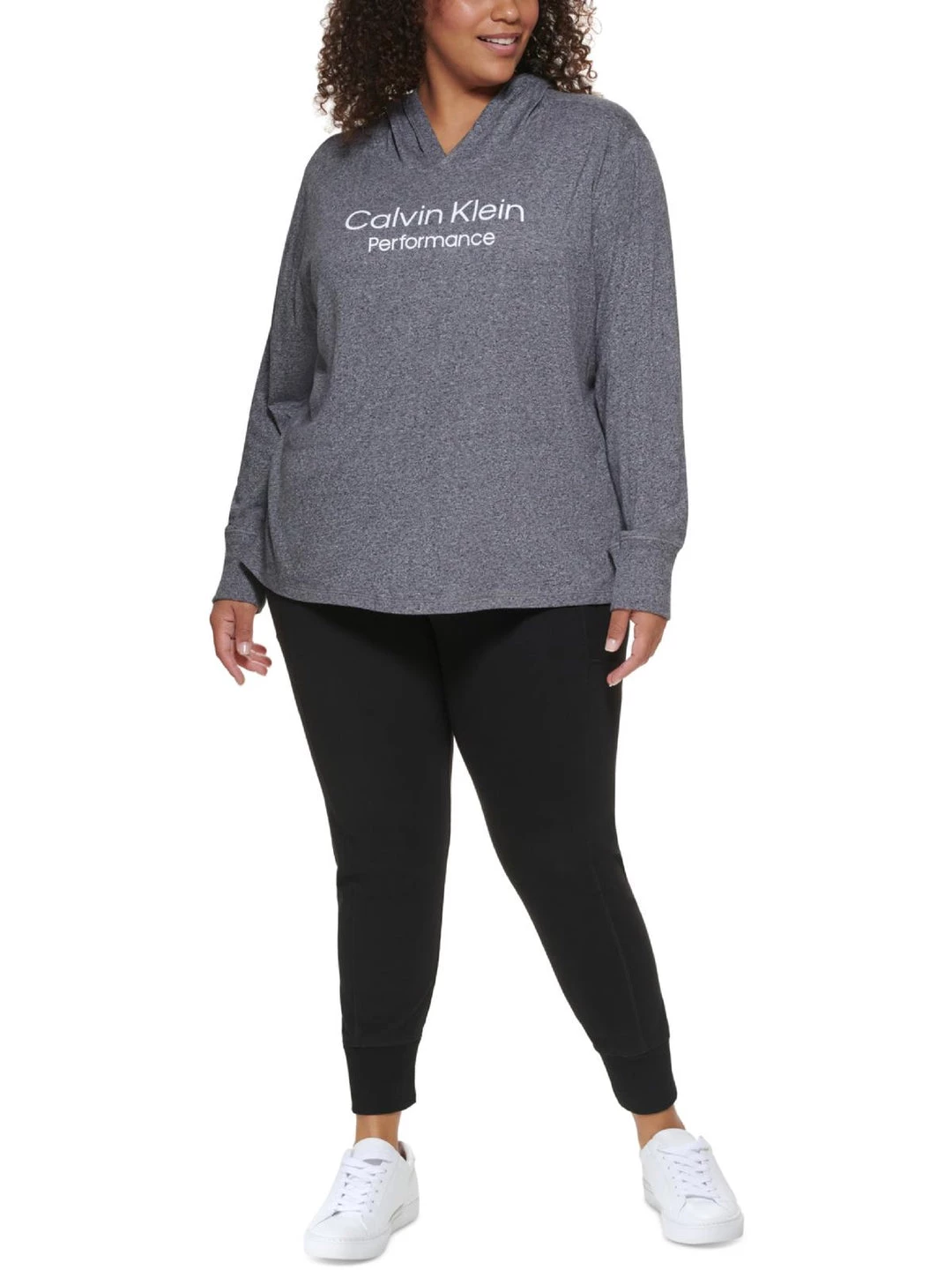 Calvin Klein Performance Plus Womens Hooded Sweatshirt Hooded Sweatshirt