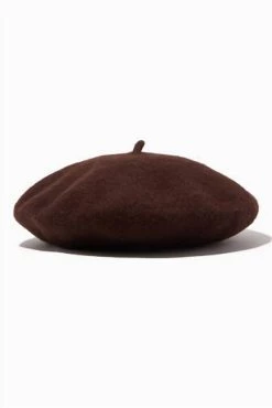 Marella Amici Beret in Dark Brown - women