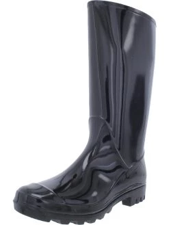 Arizona Jeans Co. Winston Womens Tall Patent Rain Boots