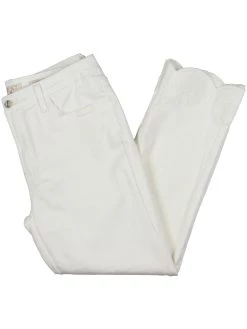 Jen7 by 7 for All Mankind Womens Denim Embroidered Ankle Jeans